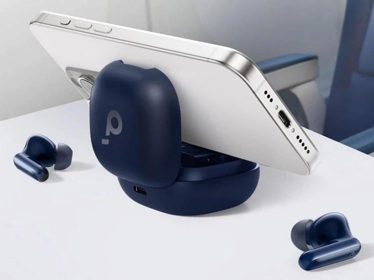充电盒可当手机支架，声阔 Soundcore P40i TWS 耳机亮相 MWC 2024