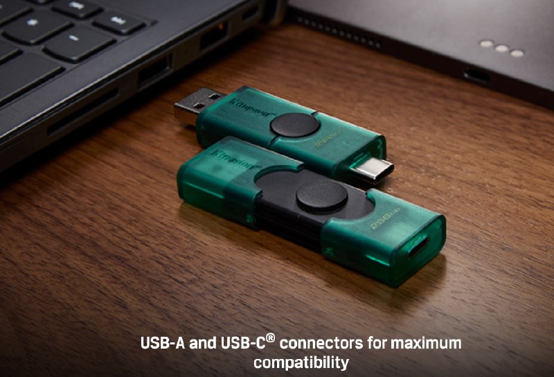 金士顿 DataTraveler Duo（DTDEG2）闪存盘上市：A / C 双接口，滑盖外壳