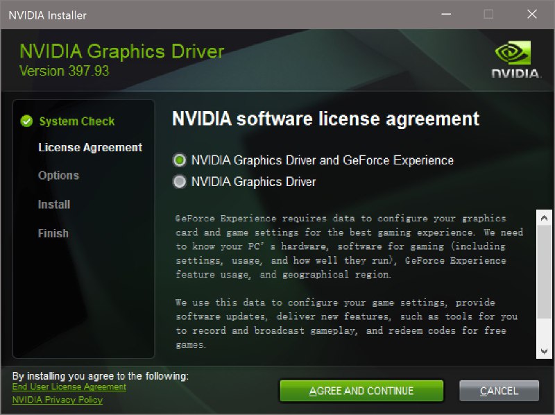 老黄的新驱动如果选择安装 GeForce Experience 需要同意一份不同的用户协议，估计也是应对欧洲的新法规而作出的改变