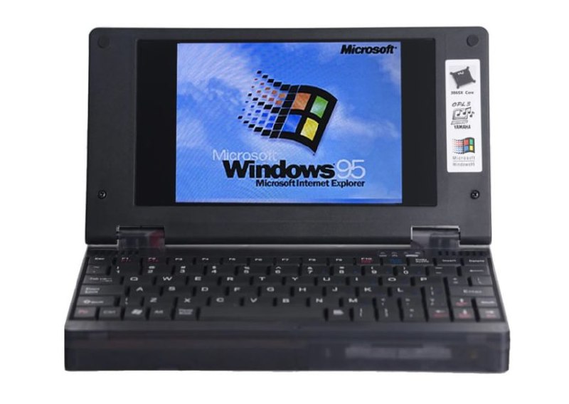 Pocket 386 复古微型笔记本发布：7 英寸屏，支持 DOS 和 Win95 系统