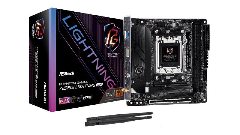 华擎 A620I Lightning WIFI 国行上市：AM5 平台 ITX 主板，价格1399元