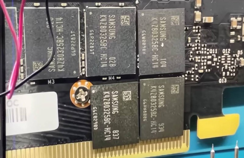 网友在Youtube上发布显卡翻新调查视频，展示通过上漆掩盖芯片和PCB变色手段
