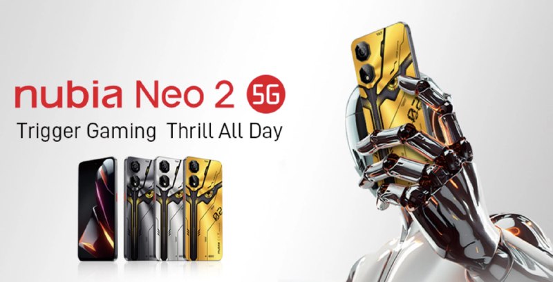 努比亚 发布 Neo 2 5G 手机：科幻风外观、八角形双摄，售 199 美元起