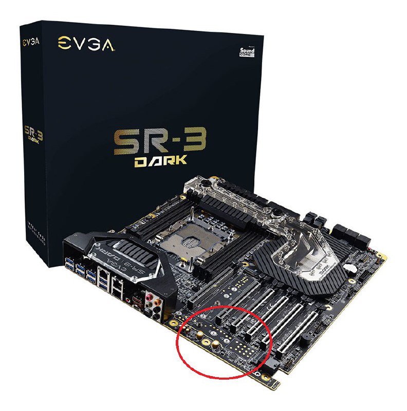 EVGA推出SR-3 Dark主板，双万兆网卡，售价1800美元