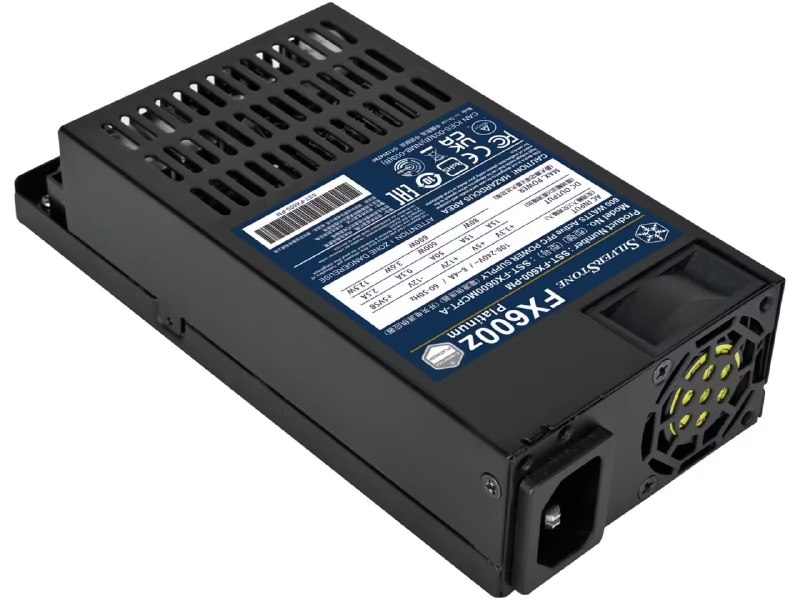 银昕推出 FX600z Platinum 全模 Flex ATX 电源，双 12V-2×6 接口