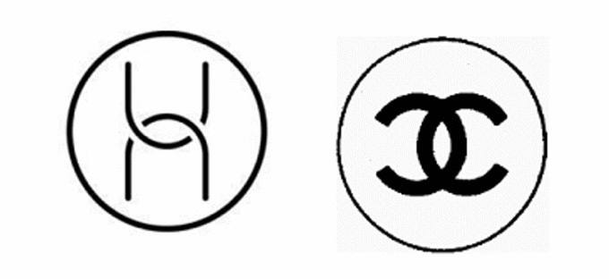 ▲华为的商标（左）和香奈儿的商标（右）欧盟法院裁定：华为 HiLink Logo 不会对香奈儿 Logo 造成混淆