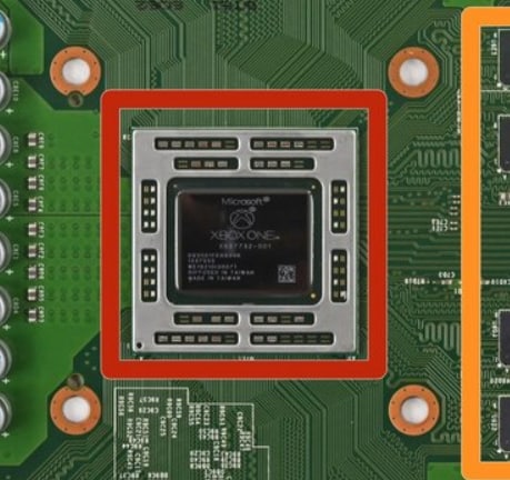 这是 iFixit 拆 Xbox One 的图