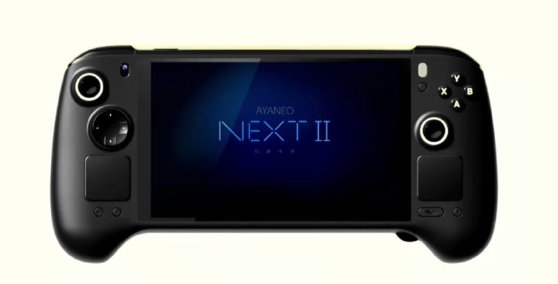 AYANEO NEXT 2 掌机公布：类 Steam Deck 布局，支持英特尔 / AMD 独显