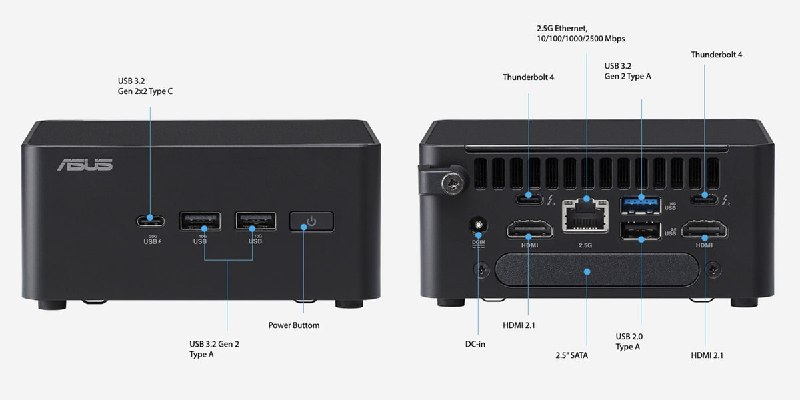 华硕推出NUC 14 Pro系列，最高可选酷睿Ultra 9，配双雷电4接口