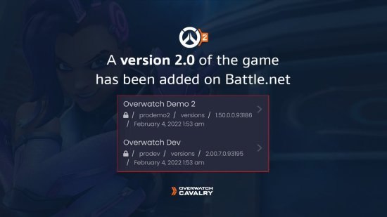 曝《守望先锋2》测试版即将发布 2.0版被上传至战网