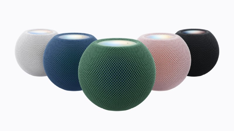 苹果 HomePod mini 2 智能音箱发布：五种配色可选，海外支持 Siri AI，1099 元
