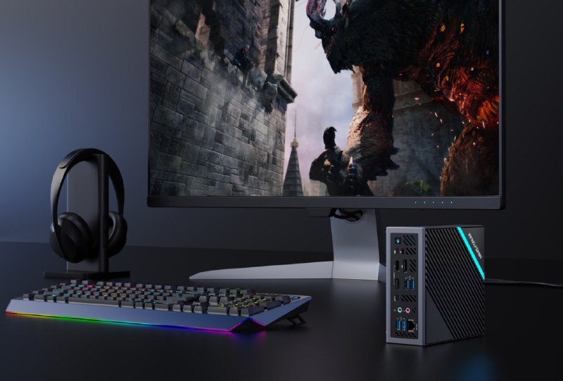 Minisforum 预热新款迷你主机：可选 12 核 R9 5900X，氮化镓电源适配器